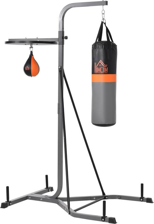 Immagine prodotto Homcom Supporto per sacco da boxe con palla da boxe (44 kg)