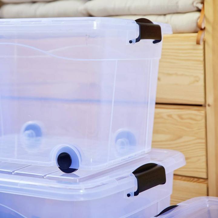 Actual product image Siena Home Storage box 60 l with castors (61 x 45 x 36 cm, 60 l)