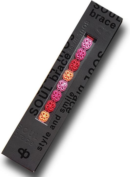 Produktbild Soulbrace Armband Flower Power (26 cm, Textil Stickerei)