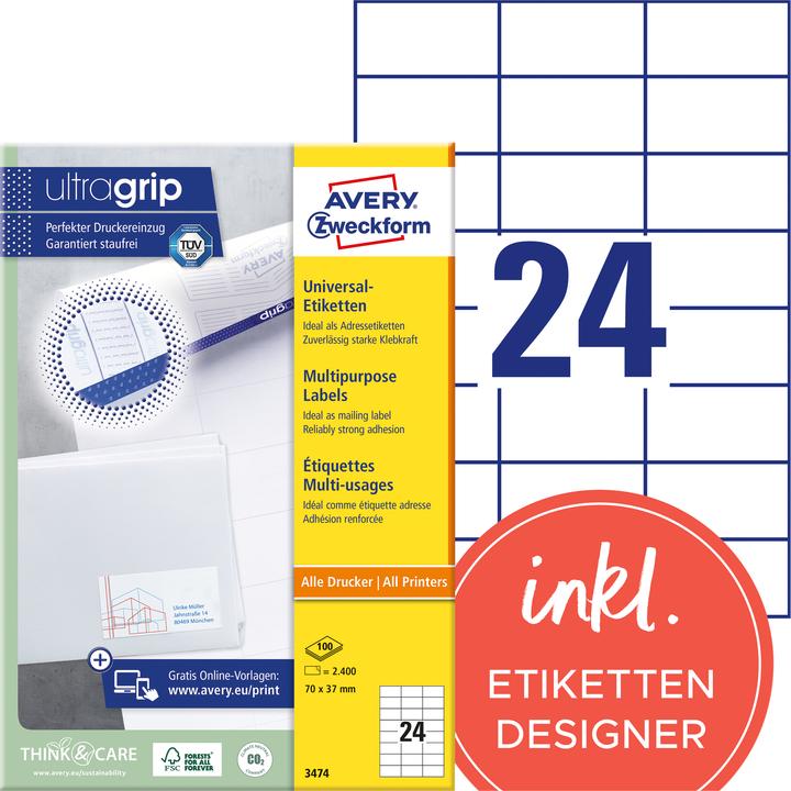 Avery Universal Labels