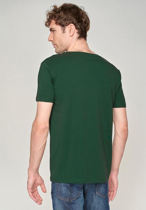 Actual product image Greenbomb T-Shirt Nature Ice Fishing (L)