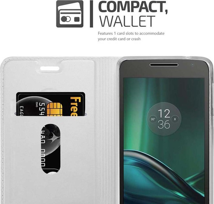 Produktbild Cadorabo Book Classy Style Cover (Motorola Moto G4 Play)