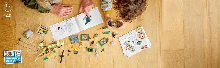 Actual product image LEGO T. Rex outbreak (76944, LEGO Jurassic World)