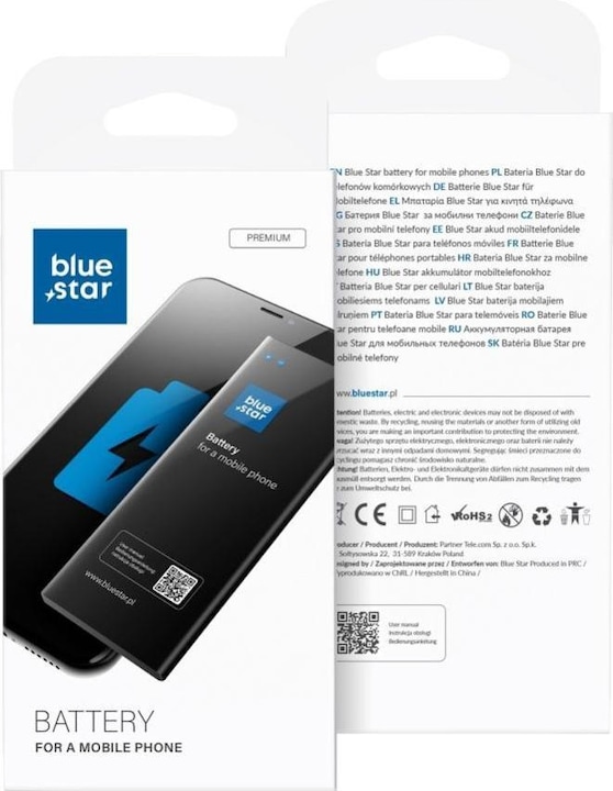 Image du produit Partner Telecom Batterie Blue Star BLUE STAR pour SAMSUNG A3 2016 2300 mAh