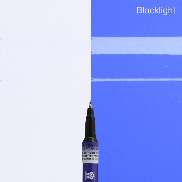 Actual product image Sakura Lackmarker Pen-Touch 0.7 mm, extrafein, UV Blau