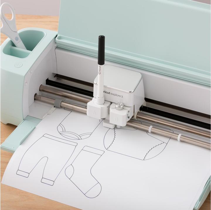 Produktbild Cricut Vinylfolie Smart 33 x 91 cm, 1 Stück, Weiss