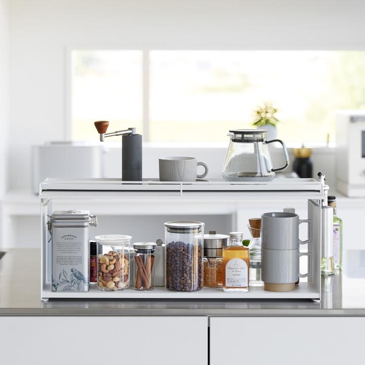 Immagine prodotto Yamazaki Halbgeschlossene Aufbewahrungsbox für die Küchenzeile TOWER