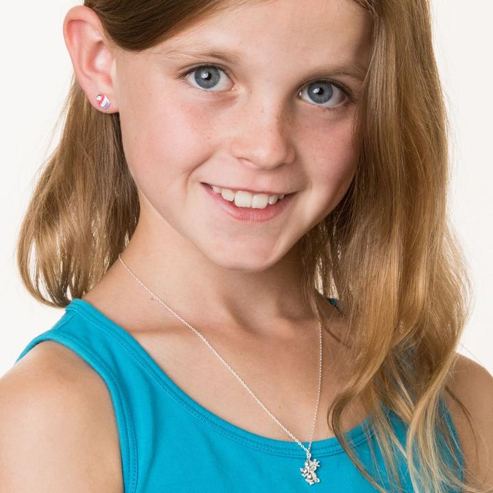 Produktbild Bijouteria Kinder Ohrringe (Silber 925, Kristall, Email)