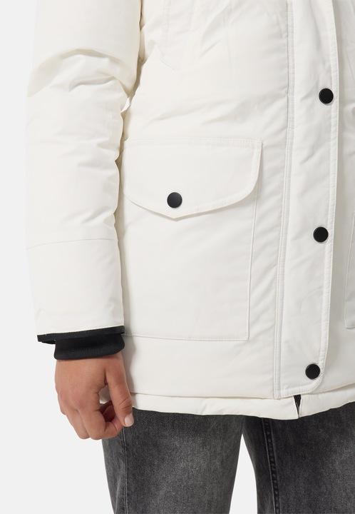 Immagine prodotto Cash-Mere Parka in piuma d'oca con cappuccio e fodera in cashmere (L)