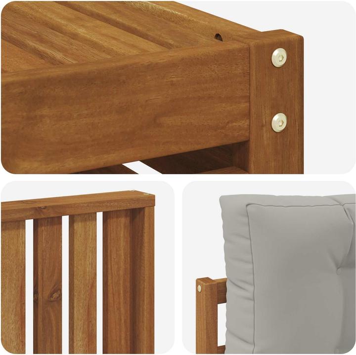 Produktbild vidaXL Outdoor-Sofa