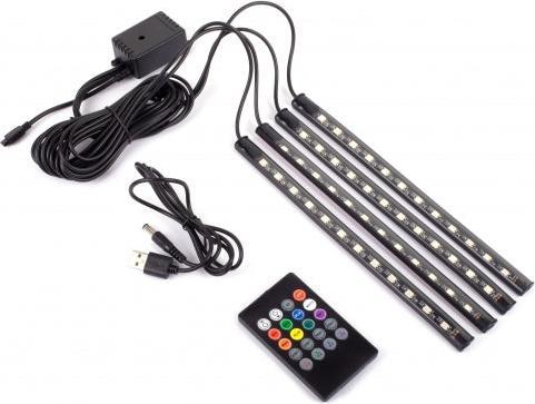 Immagine prodotto Thumbs Up Luci LED per interni auto 4 strisce, 15 colori, 7 velocità di illuminazione