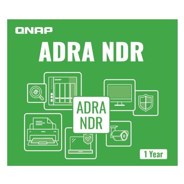 QNAP ADRA NDR Global license with 1 Year subscribe physical package, NAS Zubehör