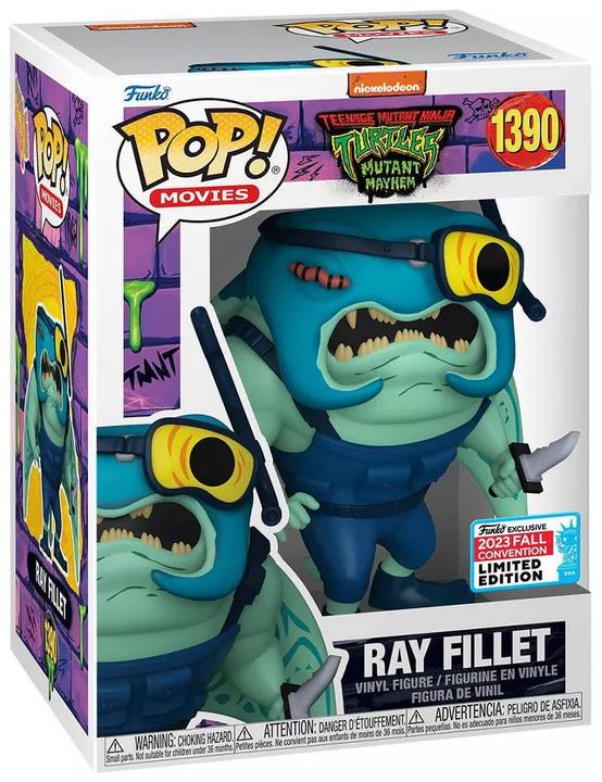 Produktbild Funko POP! Ninja Turtles Teenage: Years Ray Fillet Exclusive Fall Convention 2023