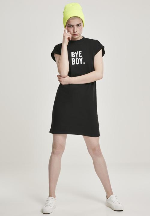 Actual product image Merchcode Ladies Bye Boy Extended Shoulder Dress (XS)