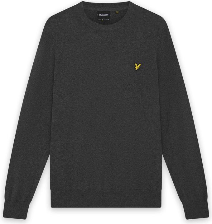 Image du produit Lyle and Scott Pull col rond coton mérinos (M)