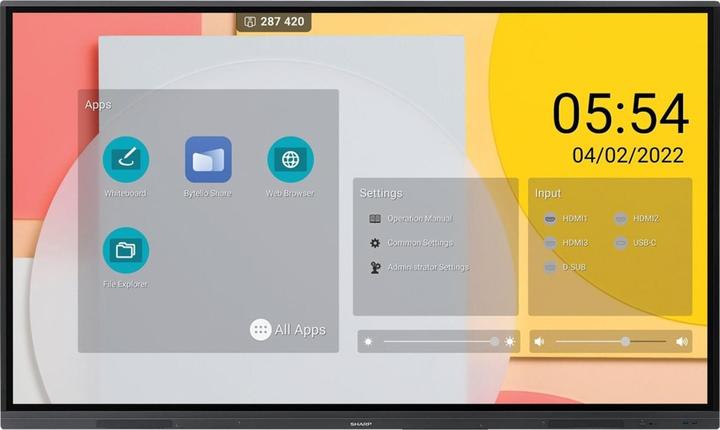 Image du produit NEC PN-L2B-SERIES 86IN PRECISIONTOU (3840 x 2160 pixels, 86")