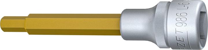 Productafbeelding HAZET Inbus 986L-6 1/2 ″ inbus, breedte over platte vlakken 6 mm lengte 100 mm (6 mm)