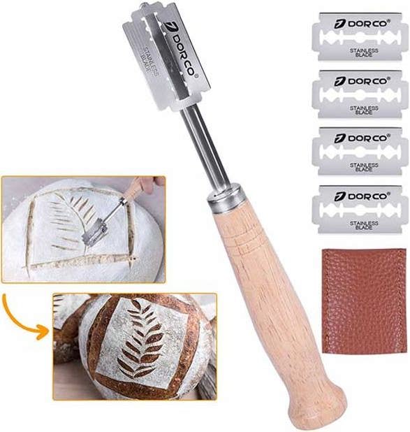 Produktbild miniSchoggi Holz-Bäckermesser mit austauschbarer Klinge