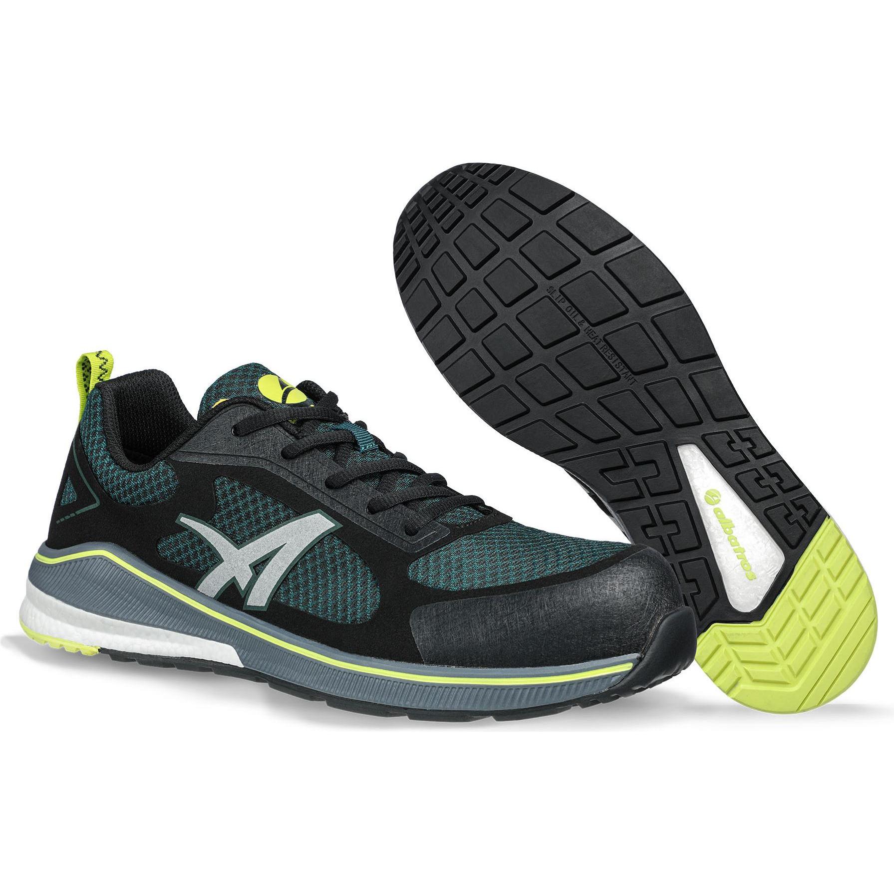 Albatros, Sicherheitsschuhe, AER58 Impulse green low Sicherheitshalbschuh S1P (S1P, 45)