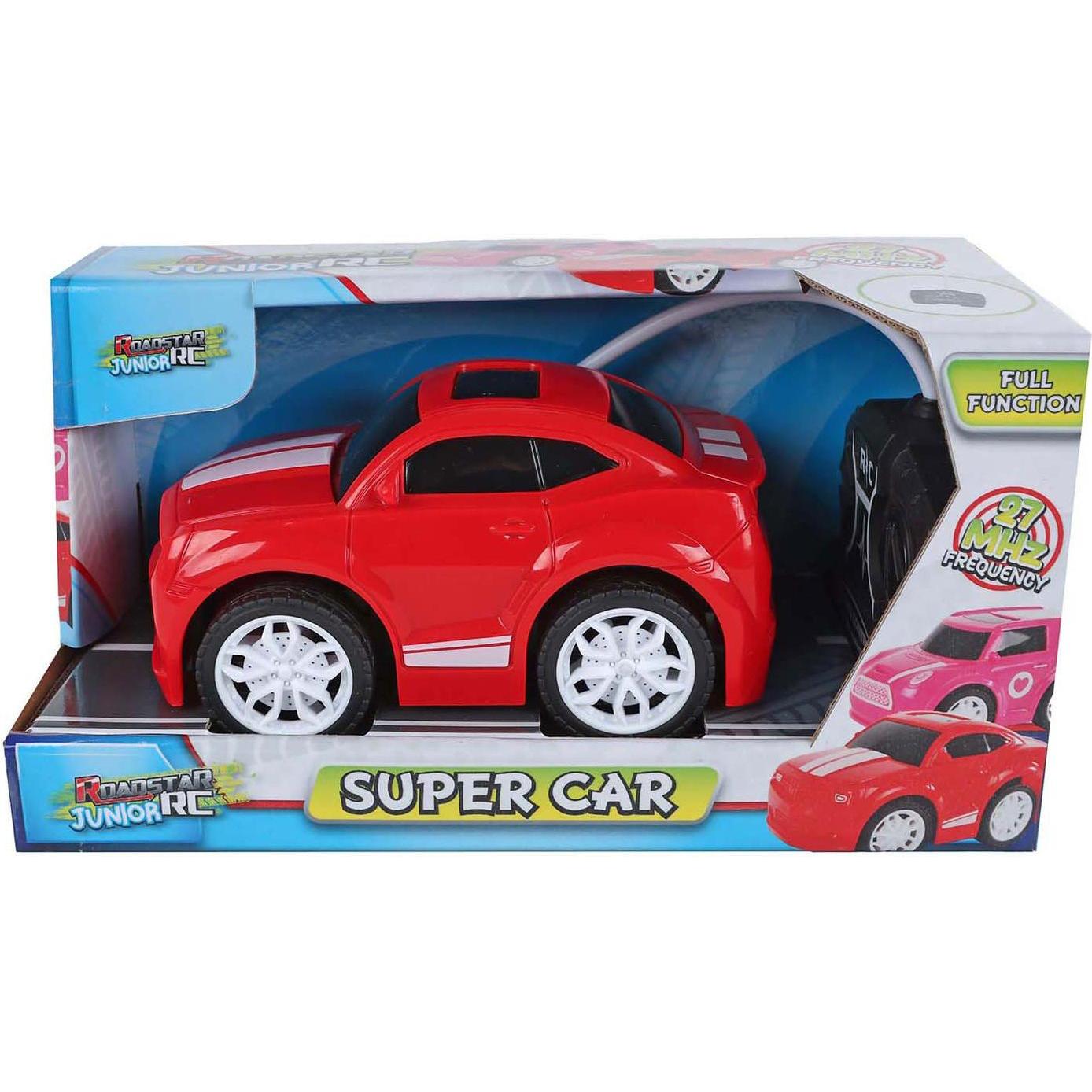 Thumbnail - Ferngesteuertes Auto Roadstar RC Rot 27Mhz, 13,5cm