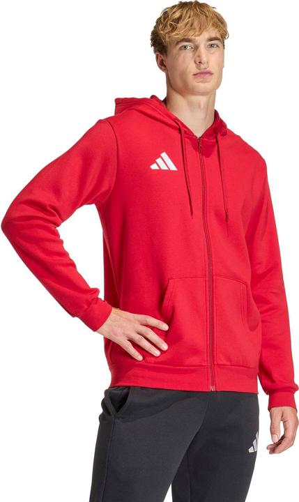 Produktbild Adidas roter Herren-Kapuzenpullover Entrada (S)