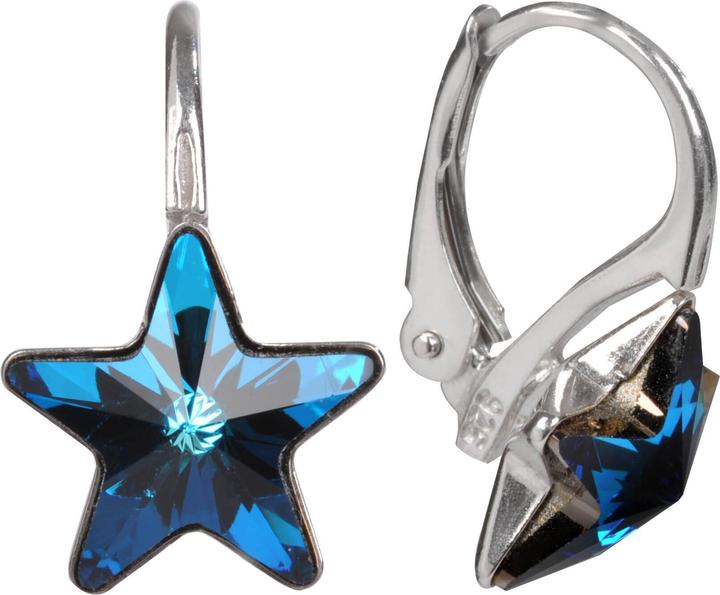 Immagine prodotto Levien Orecchini d'argento per ragazze Star Bermudaue per bambini