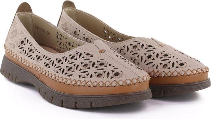 Produktbild Leone Beige Sergio PB291 block heel pumps (38)