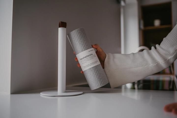 Actual product image Nordesign Kitchen roll holder white