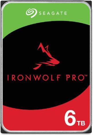 Actual product image Seagate IronWolf Pro ST6000NT001 - Harddisk - 6 TB - intern - 3.5" - SATA 6Gb/s - 7200 rpm - buf... (6 TB, 3.5")