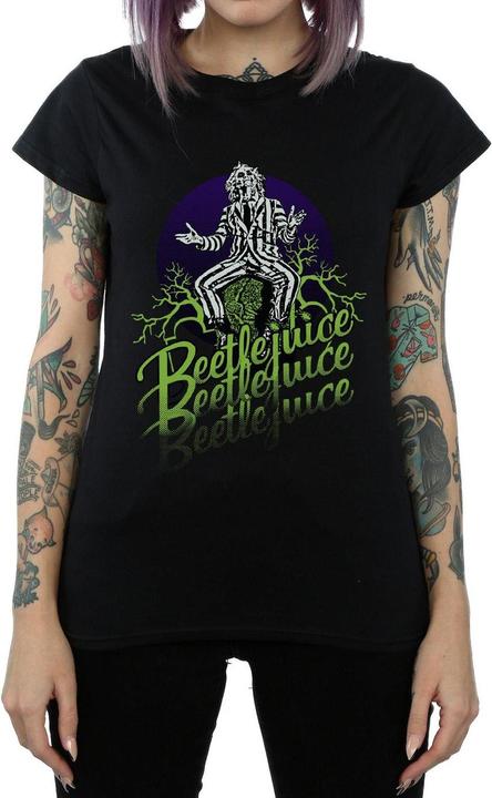 Produktbild Beetlejuice Faded Pose TShirt aus Baumwolle (XXL)