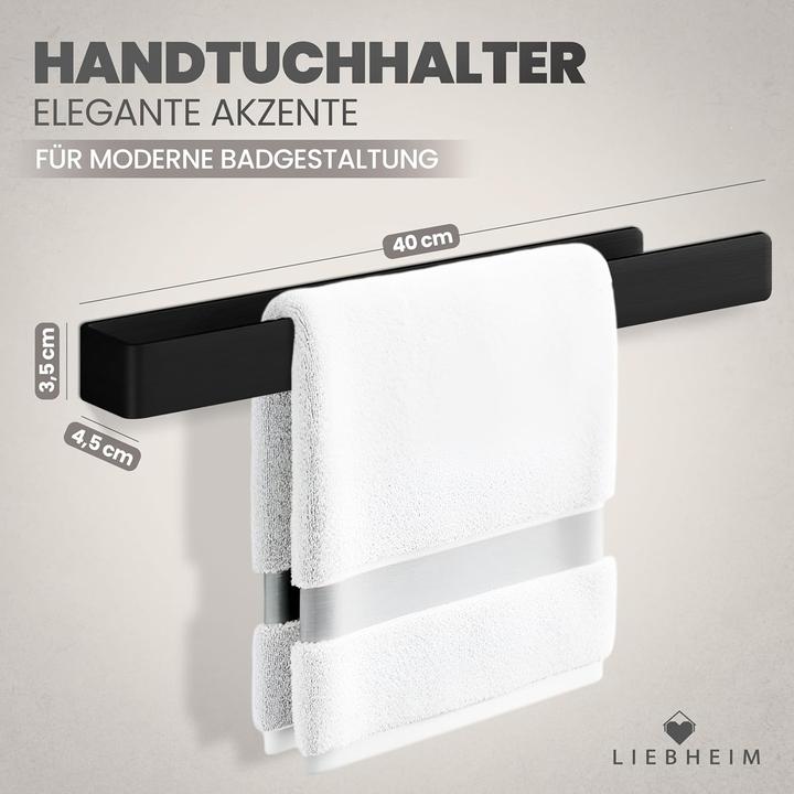 Actual product image Liebheim Handtuchhalter ohne Bohren