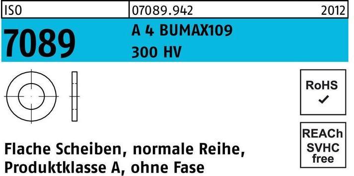 Image du produit Bufab Rondelle ISO 7089 sans chanfrein 16 A 4 300 HV BUMAX109