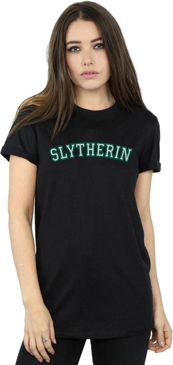Produktbild Collegial Slytherin Boyfriend Fit TShirt (XXL)