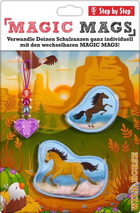 Actual product image Step by Step School Backpack Accessories Set Magic Mags