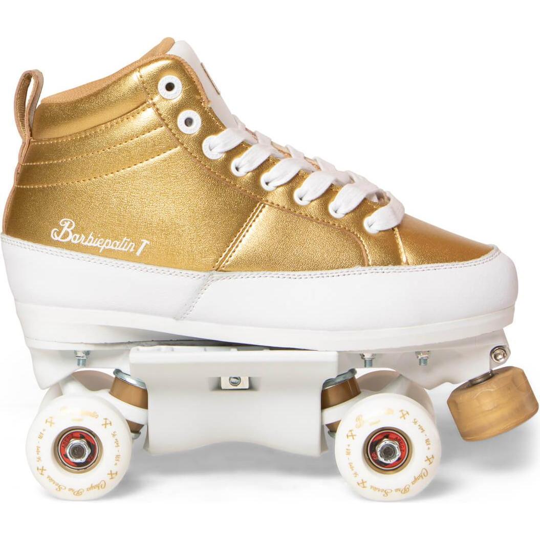 Thumbnail - Chaya, Damen, Rollschuhe, Park Kismet Barbiepatin (45), Gold, Weiss