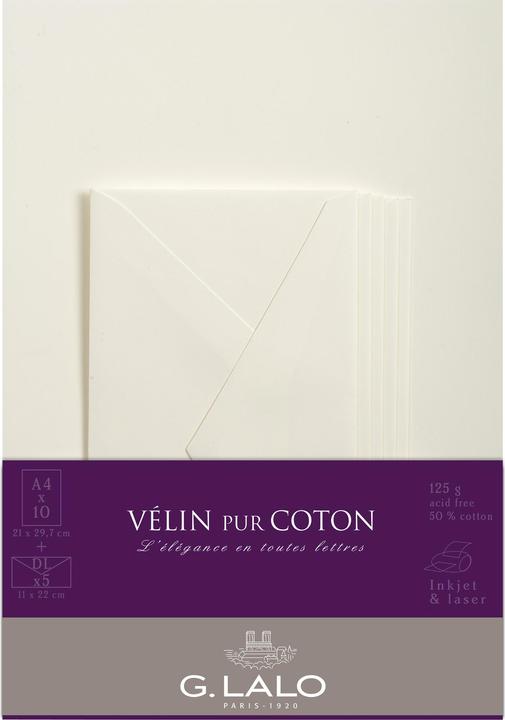Image du produit G. Lalo Ensembles cartes/enveloppes (A4, 1 x)