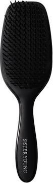 Balmain Sister Young Ayla Hair Brush With Flexible Nylon Bristles Black