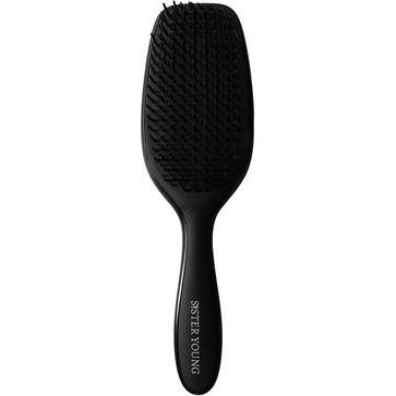 Balmain, Spazzola + Pettine, Sister Young Ayla Hair Brush With Flexible Nylon Bristles Black