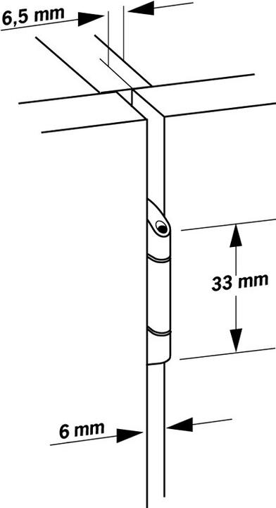 Image du produit Prämeta Charnières d'angle type 3650, 18