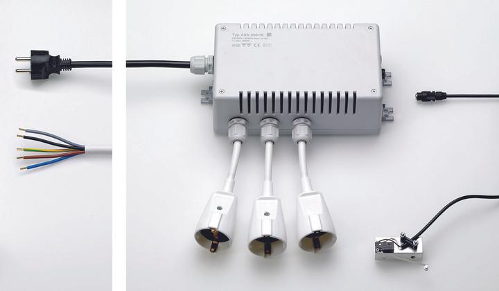 Actual product image Halemeier Automatic switch-off SafetyBox for HV electrical appliances (1 pcs.)