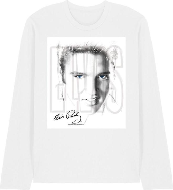 Produktbild Elvis Blue Eyes TShirt Langärmlig (S)