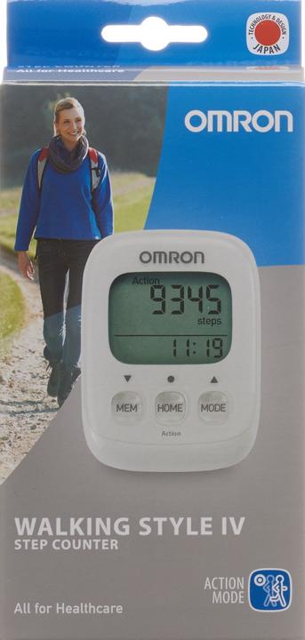 Actual product image Omron Walking Style IV Pedometer