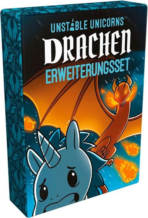 Unstable Games Unstable Unicorns - Dragons, for 2-8 players, from 8 years (EN expansion) (German)