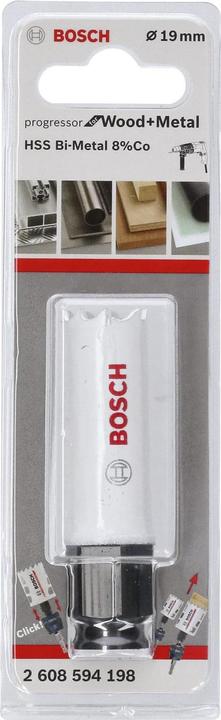 Actual product image Bosch Professional Zubehör Hole saw Progressor for Wood and Metal, 19 mm (19 millimetres)