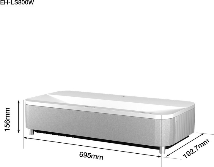 Produktbild Epson EH-LS800W (4K, 4000 lm, 0.16 - 0.4:1)