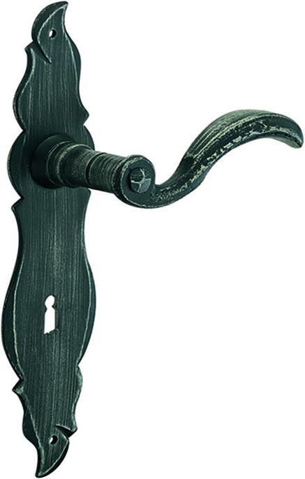 Image du produit Hager Zierbeschläge Poignée de porte 140mm partie trou 9mm (Garniture de plaque de porte)