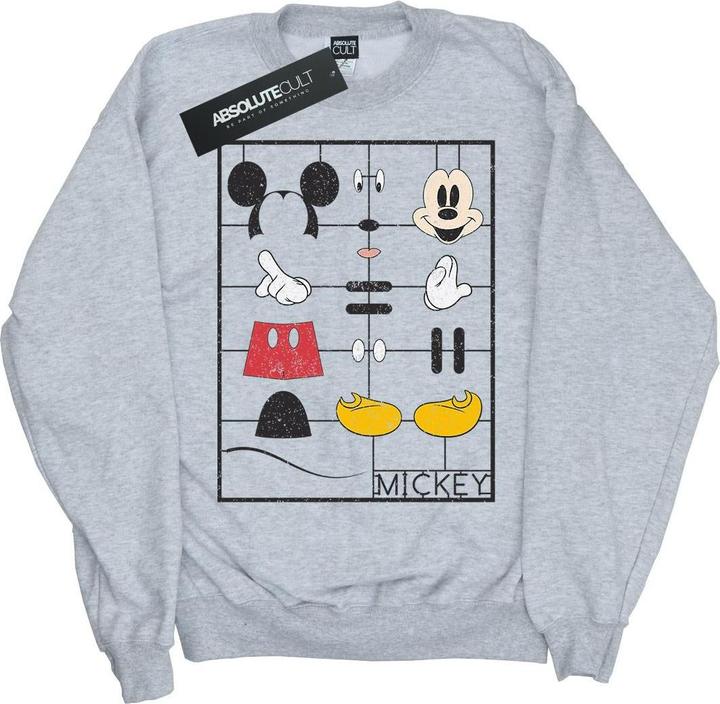 Produktbild Disney Mickey Mouse Construction Kit Sweatshirt Jungen (116)