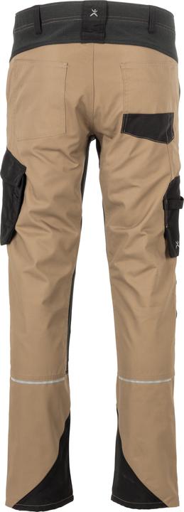 Actual product image Planam Work trousers Norit 6403, sand/black, size 46 (46, 46)