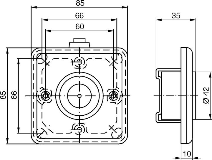 Produktbild Dormakaba Elektromagnete EM 500 U