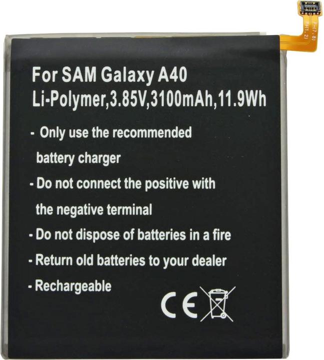 Produktbild AccuCell Akku Samsung Galaxy A40